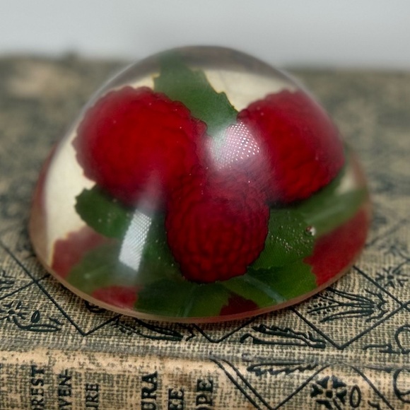 Red Raspberry Paperweight - Picture 10 of 12